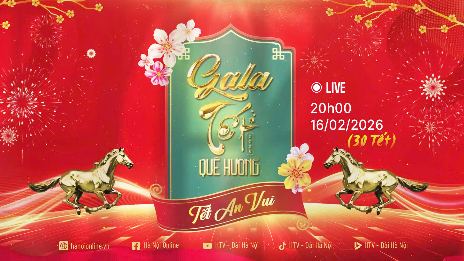 Chương trình nghệ thuật 'Gala Tết Quê hương 2026': Tết an vui