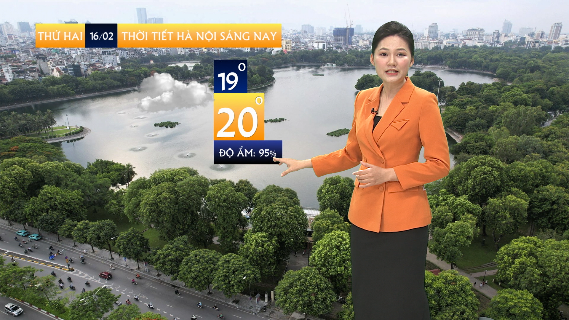 Dự báo thời tiết sáng | 16/02/2026