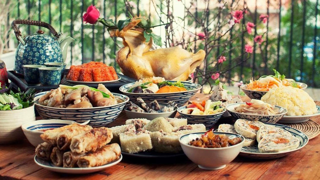 Nét tinh tế trong mâm cỗ Tết xưa của người Hà Nội