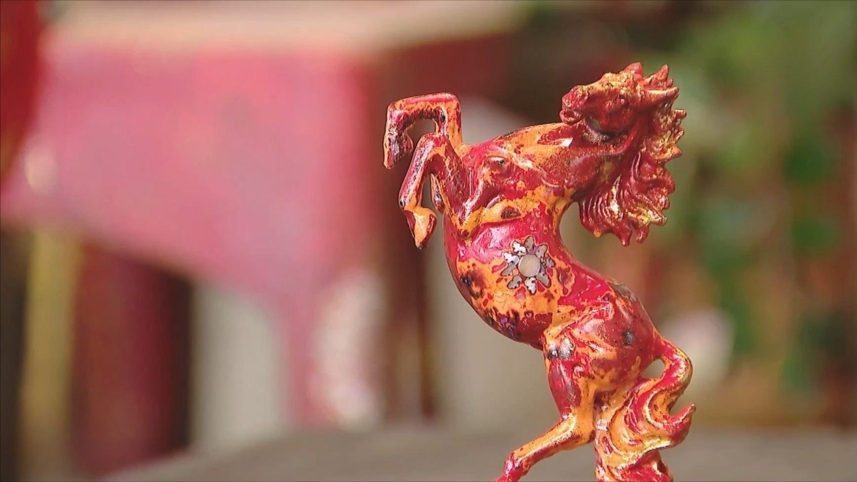 Bộ sưu tập ngựa sơn mài đón năm Bính Ngọ