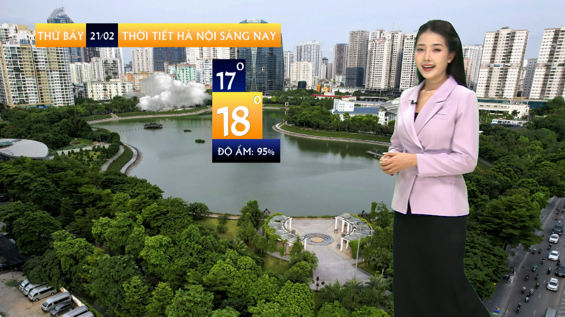 Dự báo thời tiết sáng | 21/02/2026