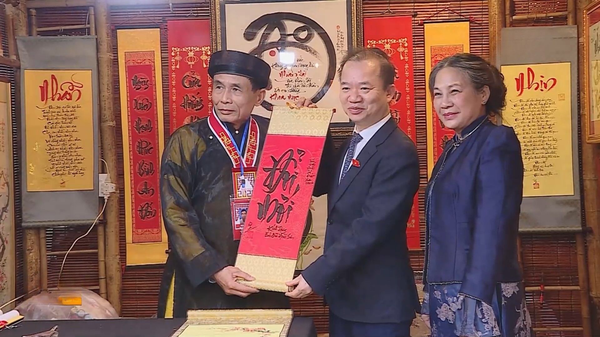 Xin chữ đầu năm - nét đẹp văn hóa truyền thống