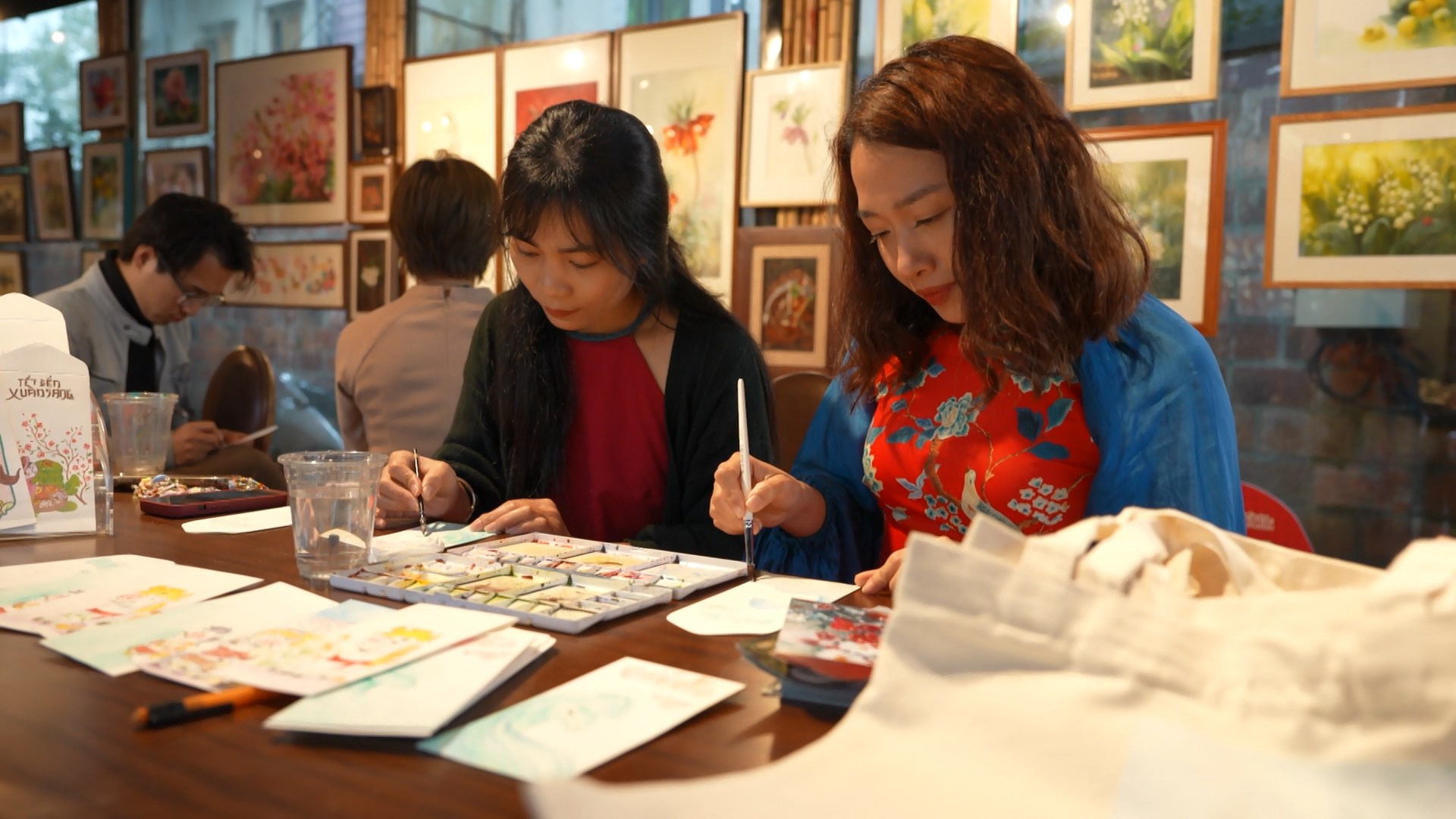 Không gian trải nghiệm sáng tạo những ngày đầu năm