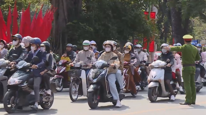 Bảo đảm an toàn giao thông tại các điểm du xuân