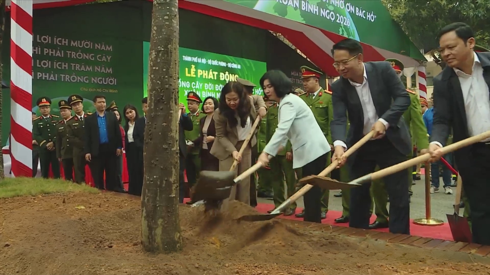 Bộ Công an sẽ trồng trên 3 triệu cây xanh 