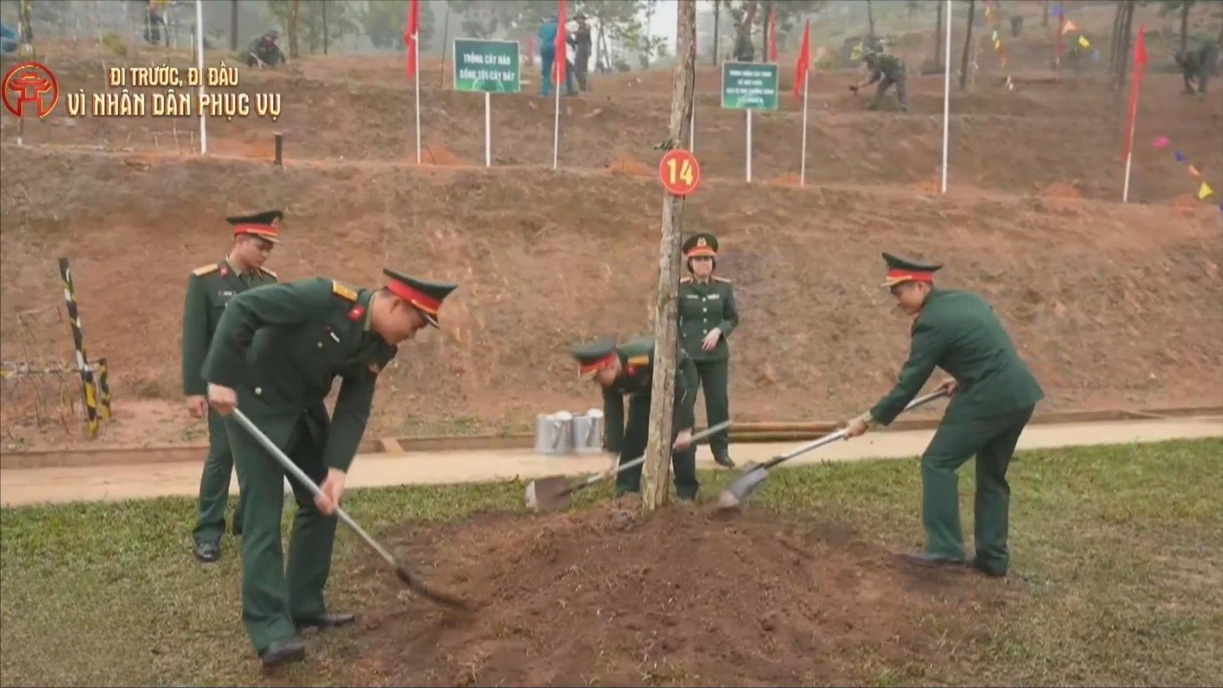 'Bộ đội cụ Hồ' chung tay xây dựng môi trường xanh, sạch, đẹp