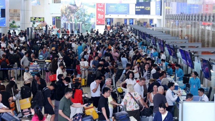 Sân bay Nội Bài dự kiến đón lượng khách kỷ lục