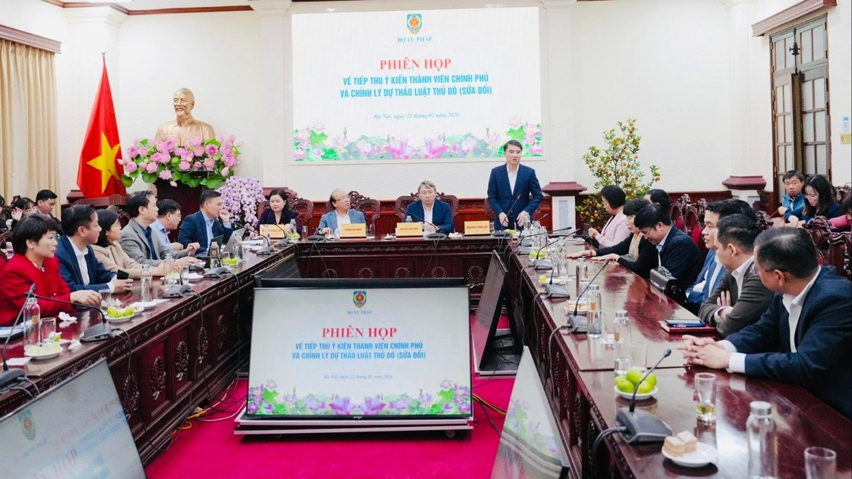 Làm việc xuyên Tết xây dựng Luật Thủ đô (sửa đổi)