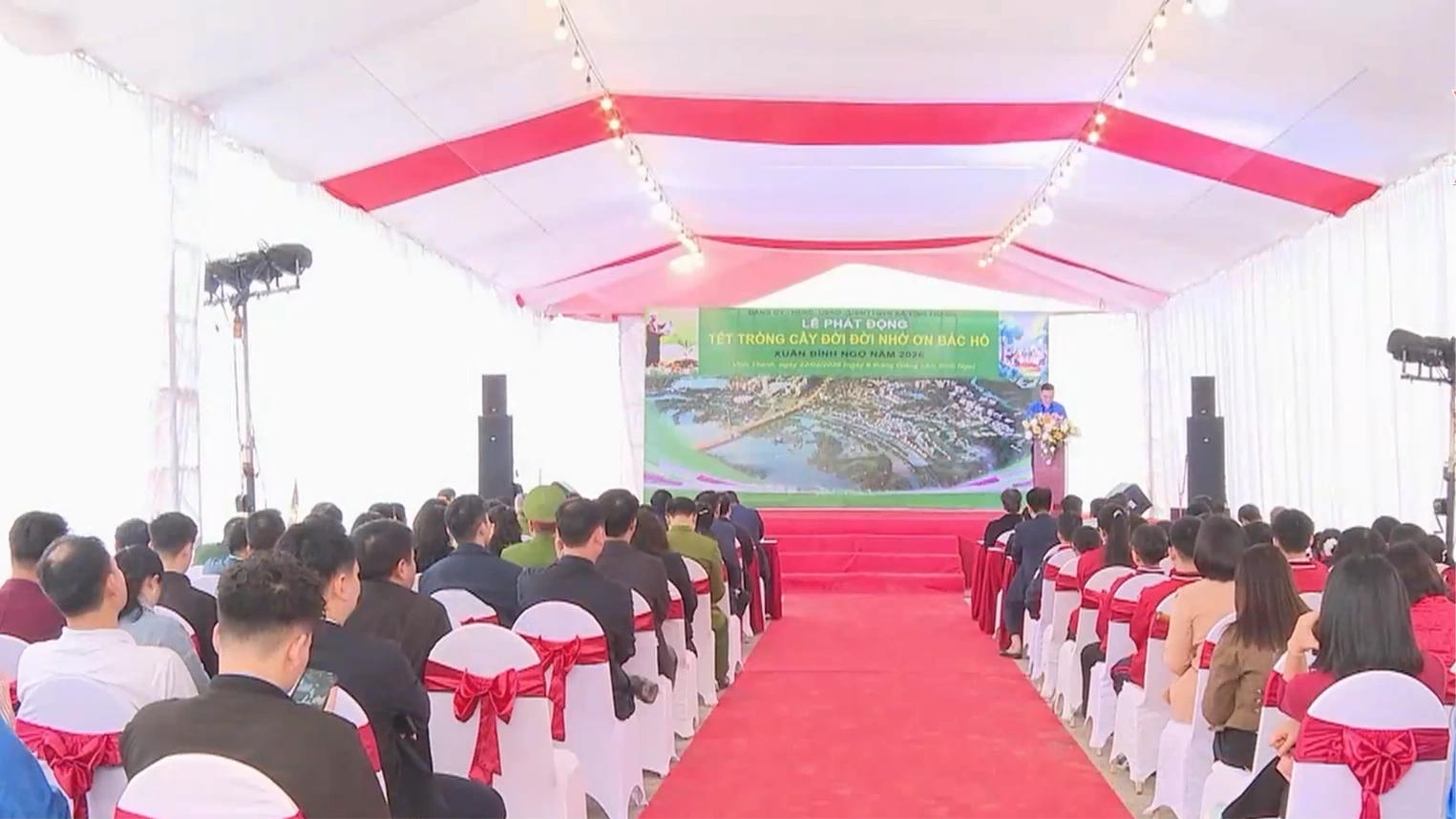 Xã Vĩnh Thanh phát động Tết trồng cây Xuân Bính Ngọ