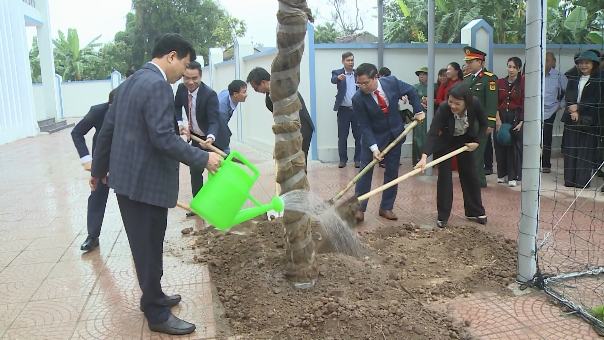 Xã Ứng Hòa phát động trồng 4.000 cây xanh Xuân Bính Ngọ