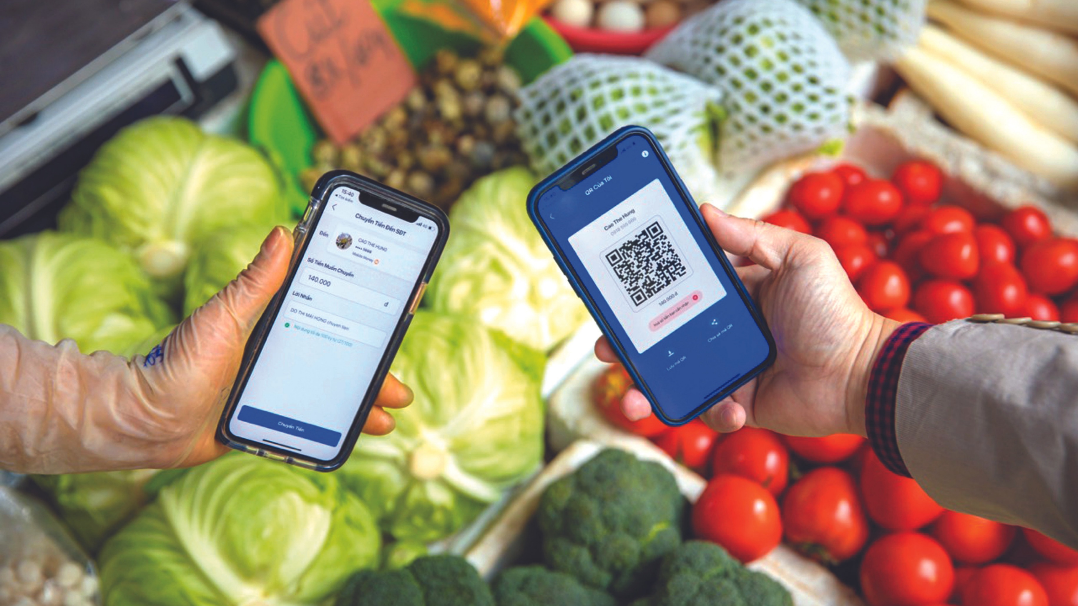 Thanh toán số lan tỏa từ phố tới chợ quê