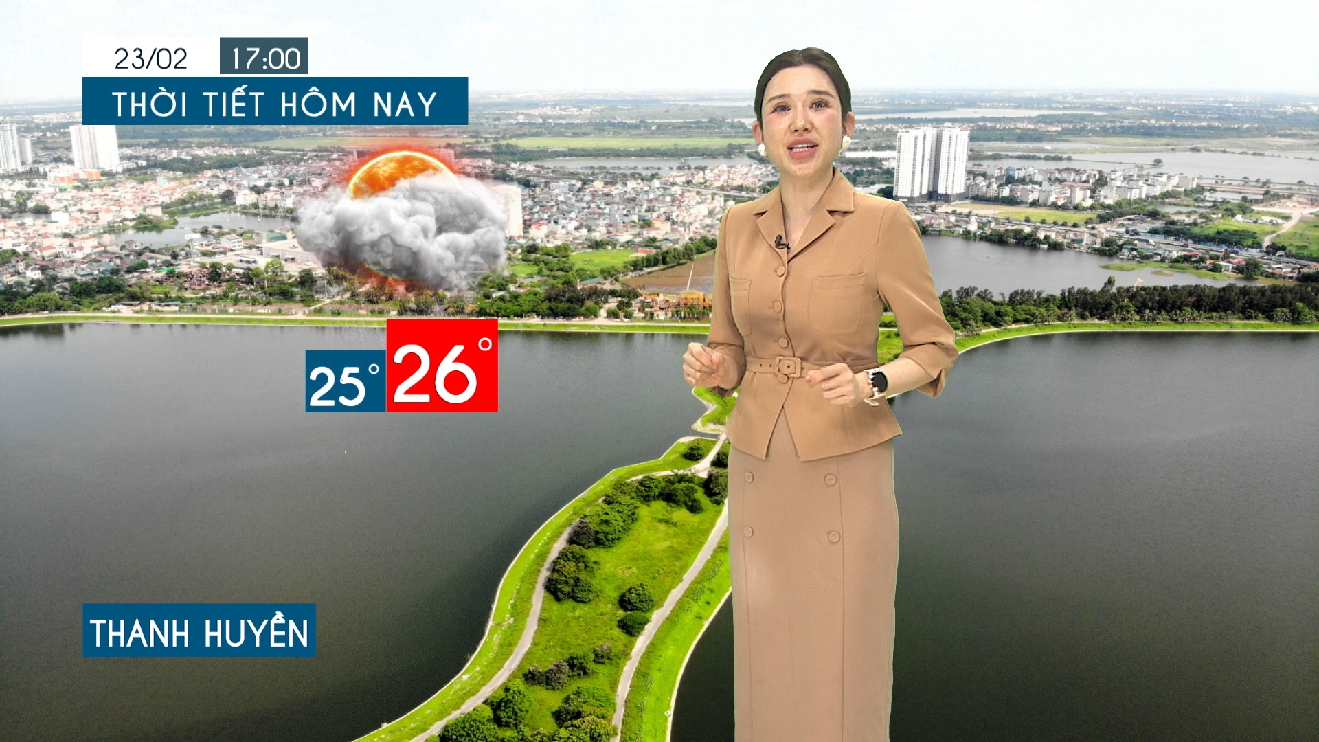 Dự báo thời tiết tối | 23/02/2026