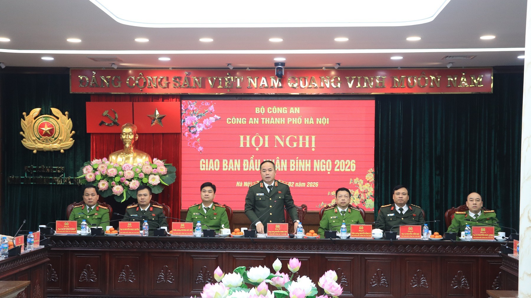 Công an Hà Nội đảm bảo tuyệt đối an ninh, an toàn dịp Tết