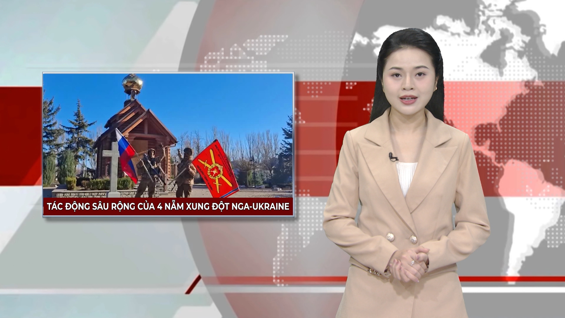 Tác động sâu rộng của bốn năm xung đột Nga-Ukraine | Nhìn ra thế giới | 24/02/2026 Tác động sâu rộng của bốn năm xung đột Nga-Ukraine | Nhìn ra thế giới | 24/02/2026