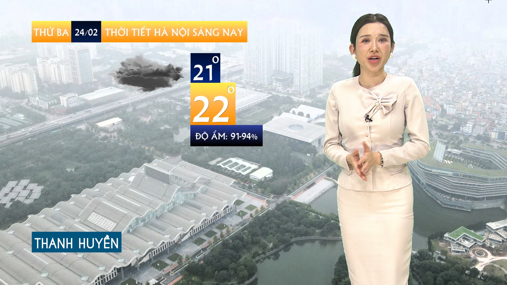 Dự báo thời tiết sáng | 24/02/2026