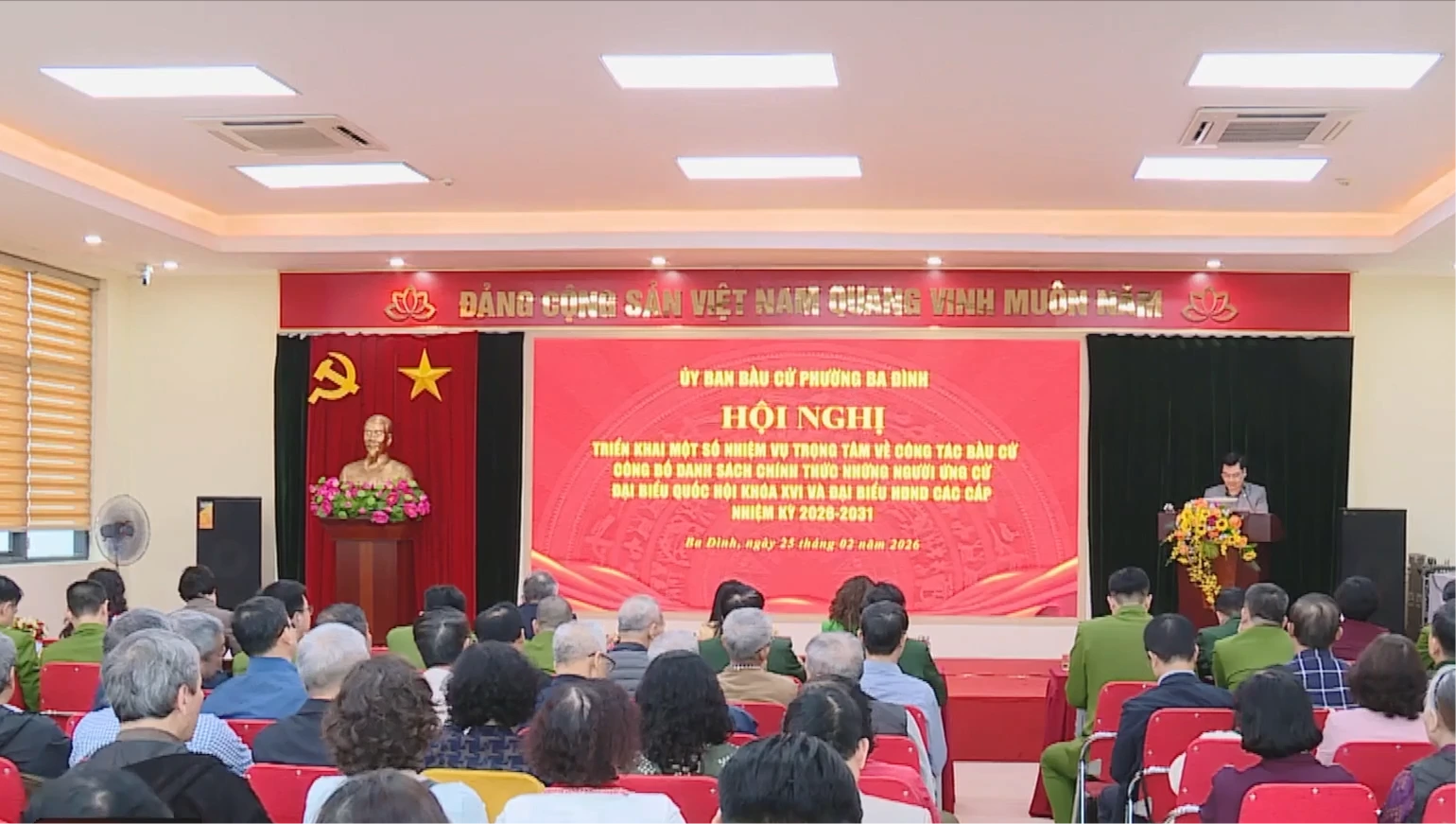 Phường Ba Đình triển khai nghiêm túc công tác bầu cử