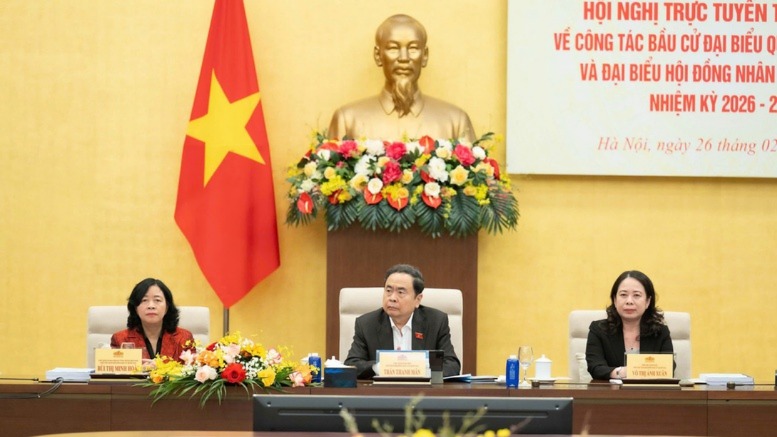 Chủ tịch Quốc hội chủ trì Hội nghị toàn quốc triển khai công tác bầu cử