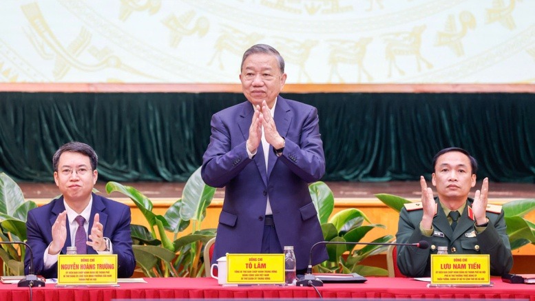 Tổng Bí thư trình bày chương trình hành động với cử tri thành phố Hà Nội