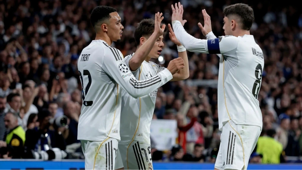 Xác định 4 đội cuối cùng vào vòng 1/8 UEFA Champions League