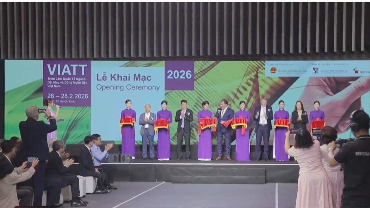 Khai mạc Triển lãm quốc tế ngành Dệt may