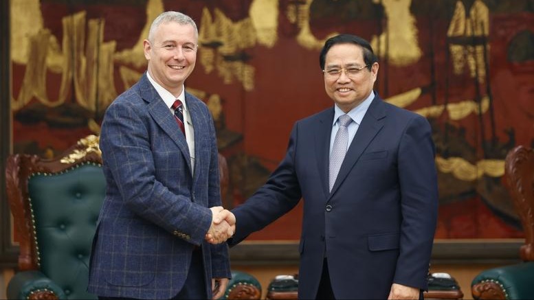 Thủ tướng Phạm Minh Chính tiếp Đại sứ Bỉ tại Việt Nam