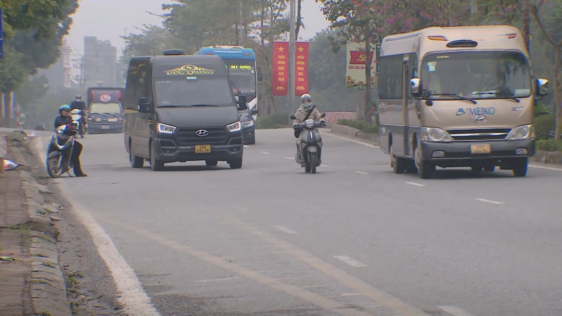 Xe hợp đồng phải truyền dữ liệu trước chuyến đi