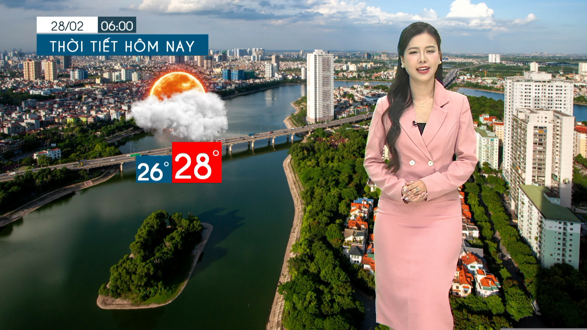 Dự báo thời tiết tối | 28/02/2026