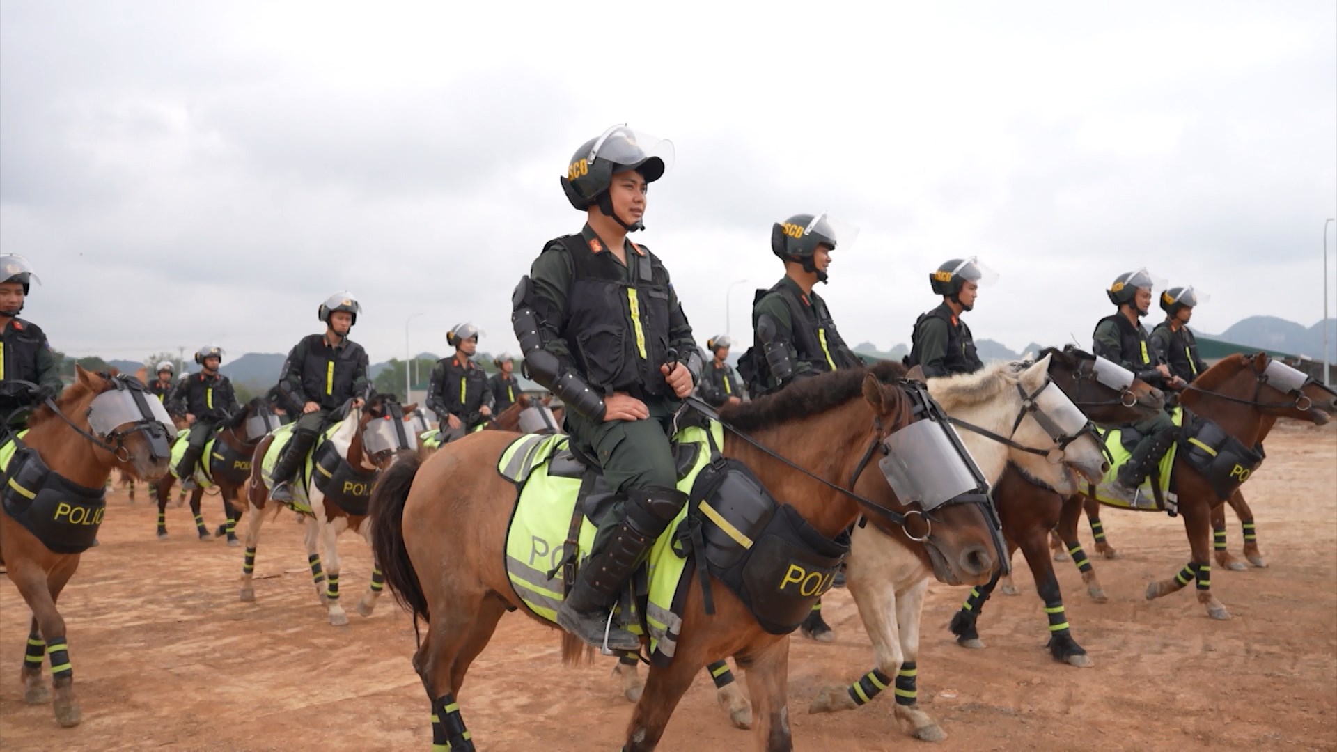 Kỵ binh CSCĐ – sức mạnh từ thao trường