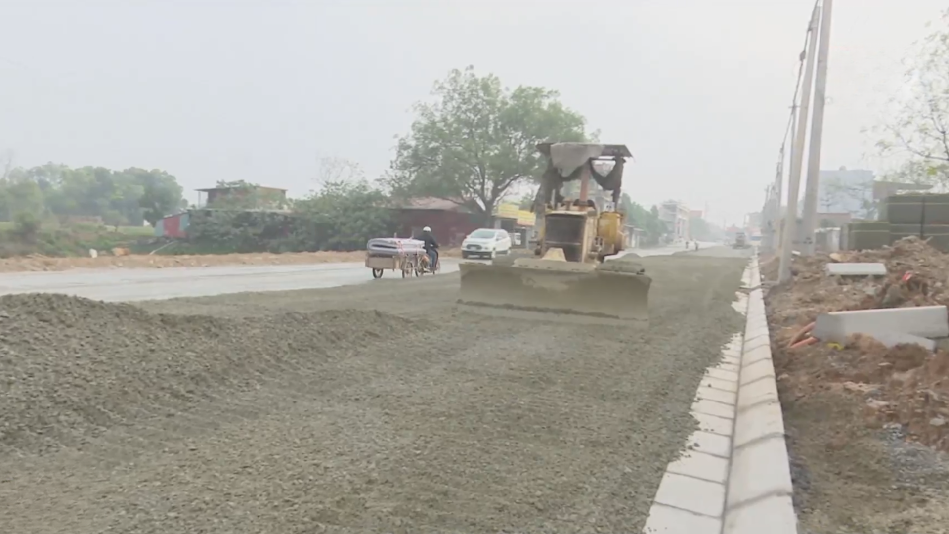 Đưa vào khai thác 5km đường 429 mở rộng trước Tết 