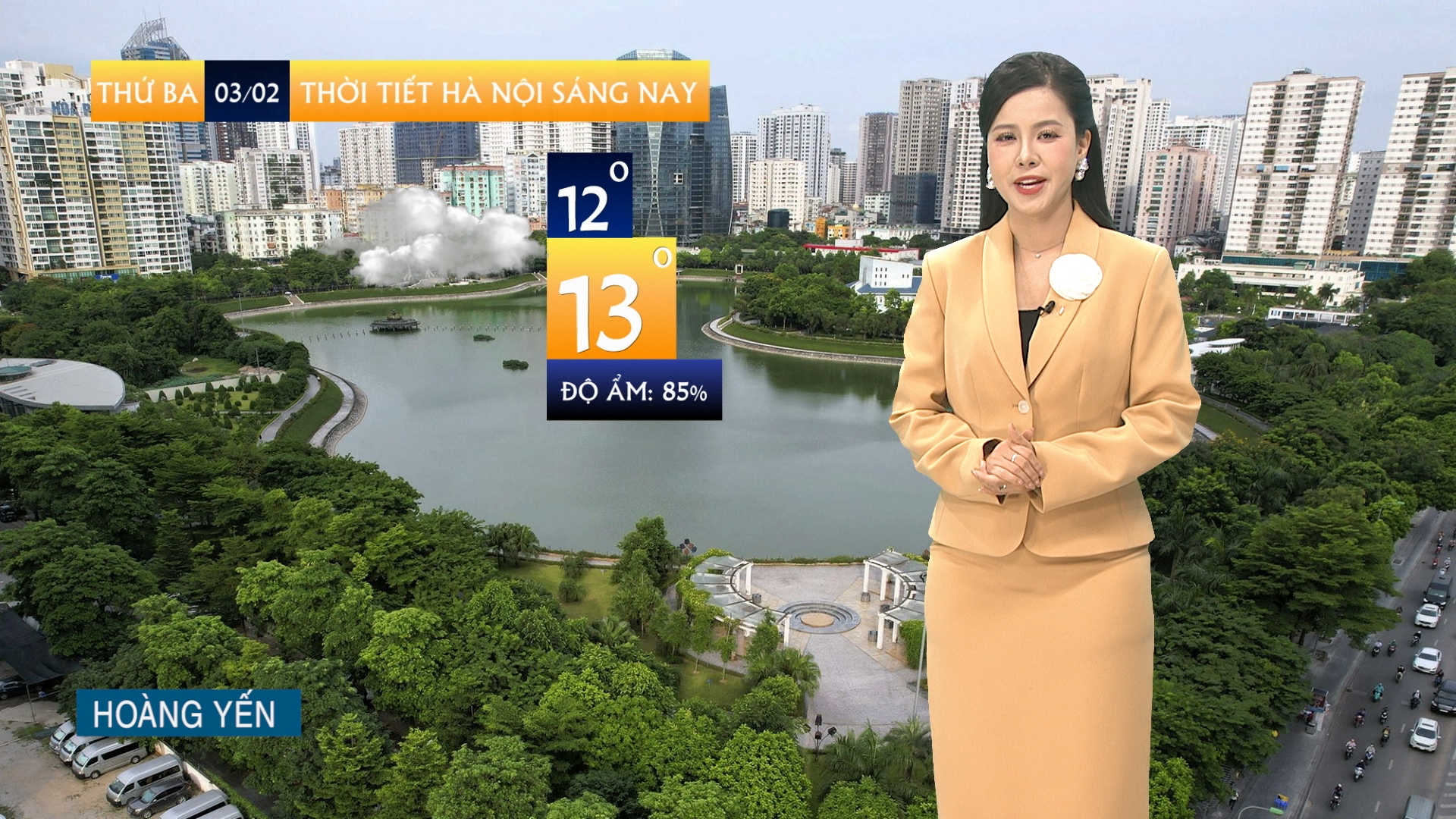 Dự báo thời tiết sáng | 03/02/2026