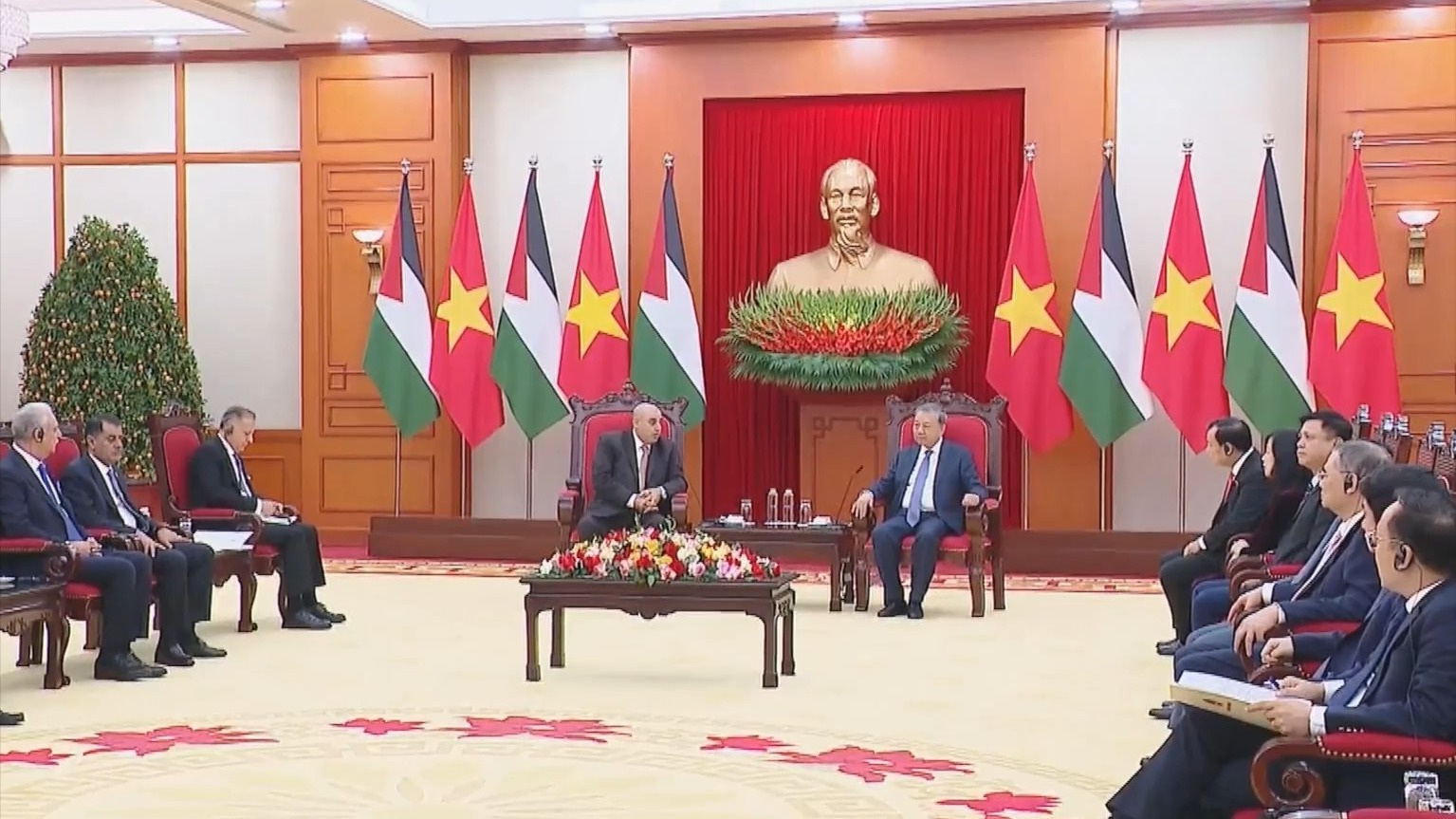 Tổng Bí thư Tô Lâm tiếp Chủ tịch Hạ viện Jordan