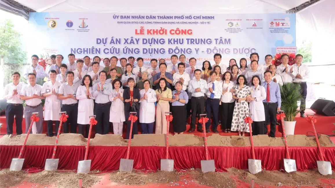Khởi công Trung tâm Nghiên cứu Ứng dụng đông y dược