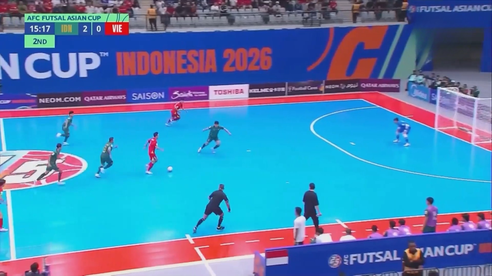 Tuyển Việt Nam dừng bước ở tứ kết futsal châu Á