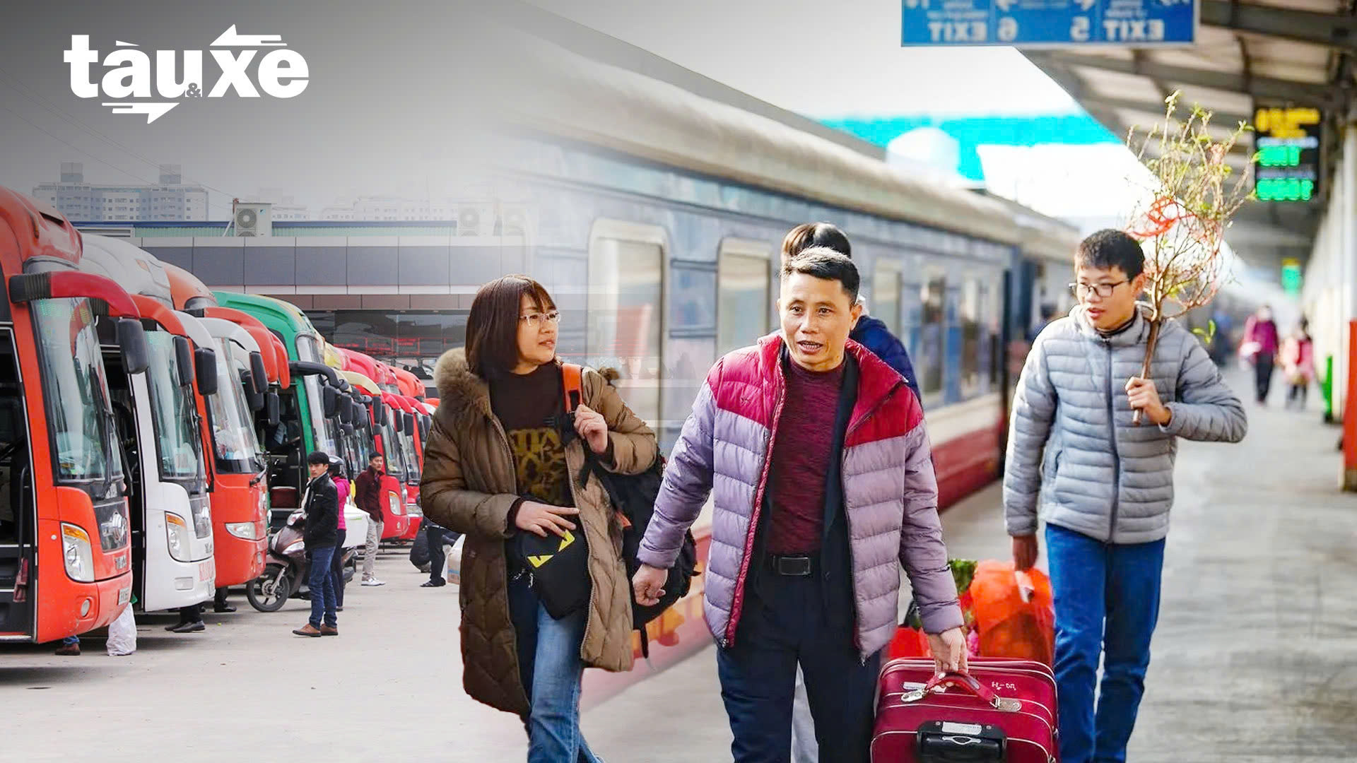 Vận tải hành khách vào cao điểm phục vụ Tết Nguyên đán | Bản tin Tàu và Xe | 05/02/2026