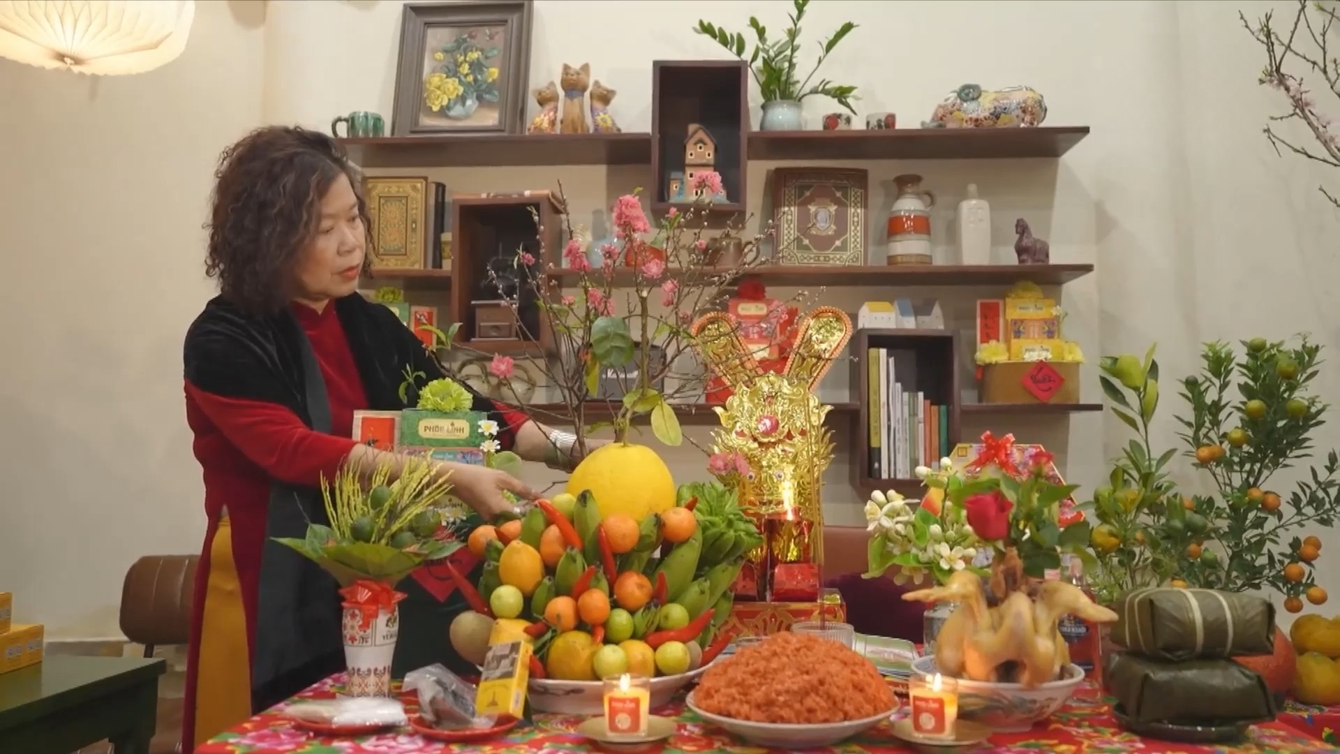 Mâm cúng Giao thừa - nét đẹp văn hoá của người Việt