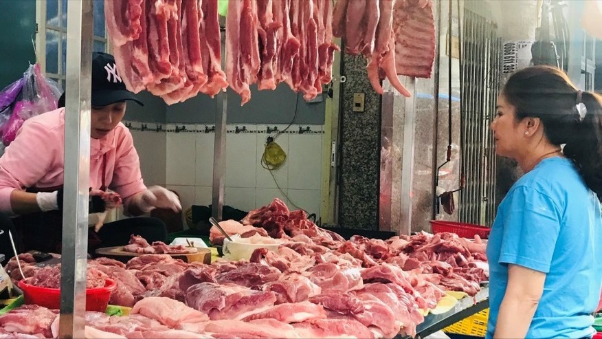 Giá thịt lợn đẩy giá CPI tháng 1 tăng cao 