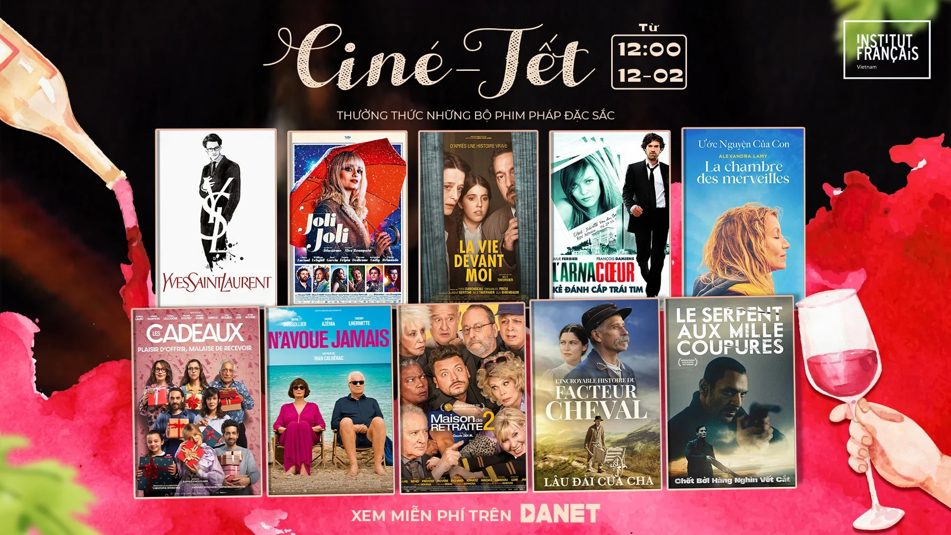 'Cine-Tết': Thưởng thức phim Pháp miễn phí đón Xuân