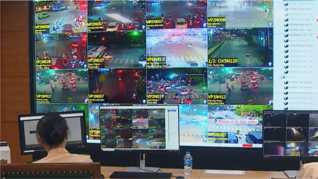 Camera AI ghi hàng chục trường hợp vi phạm trong 24h