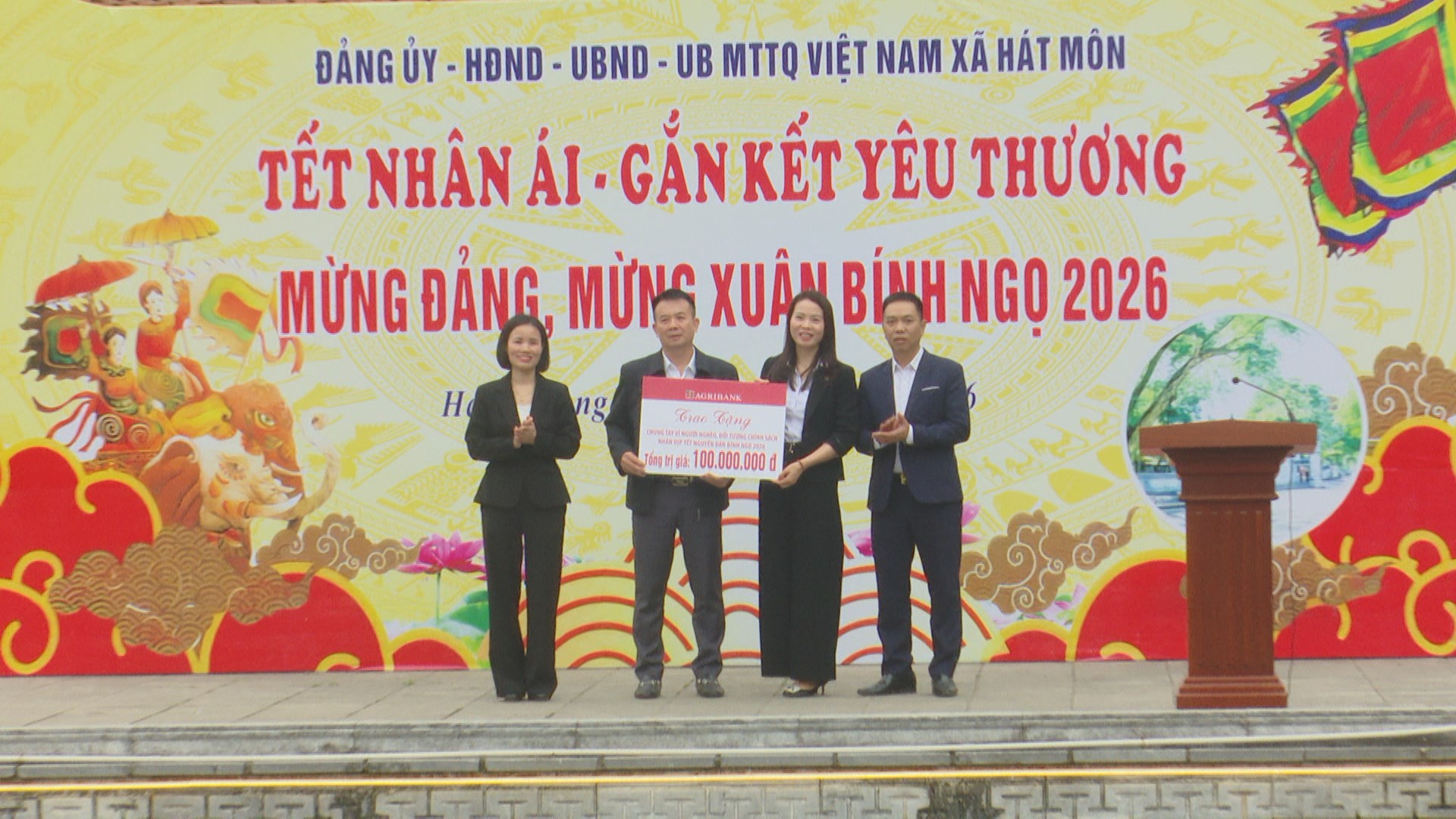 'Tết nhân ái - Gắn kết yêu thương' đầm ấm, nghĩa tình