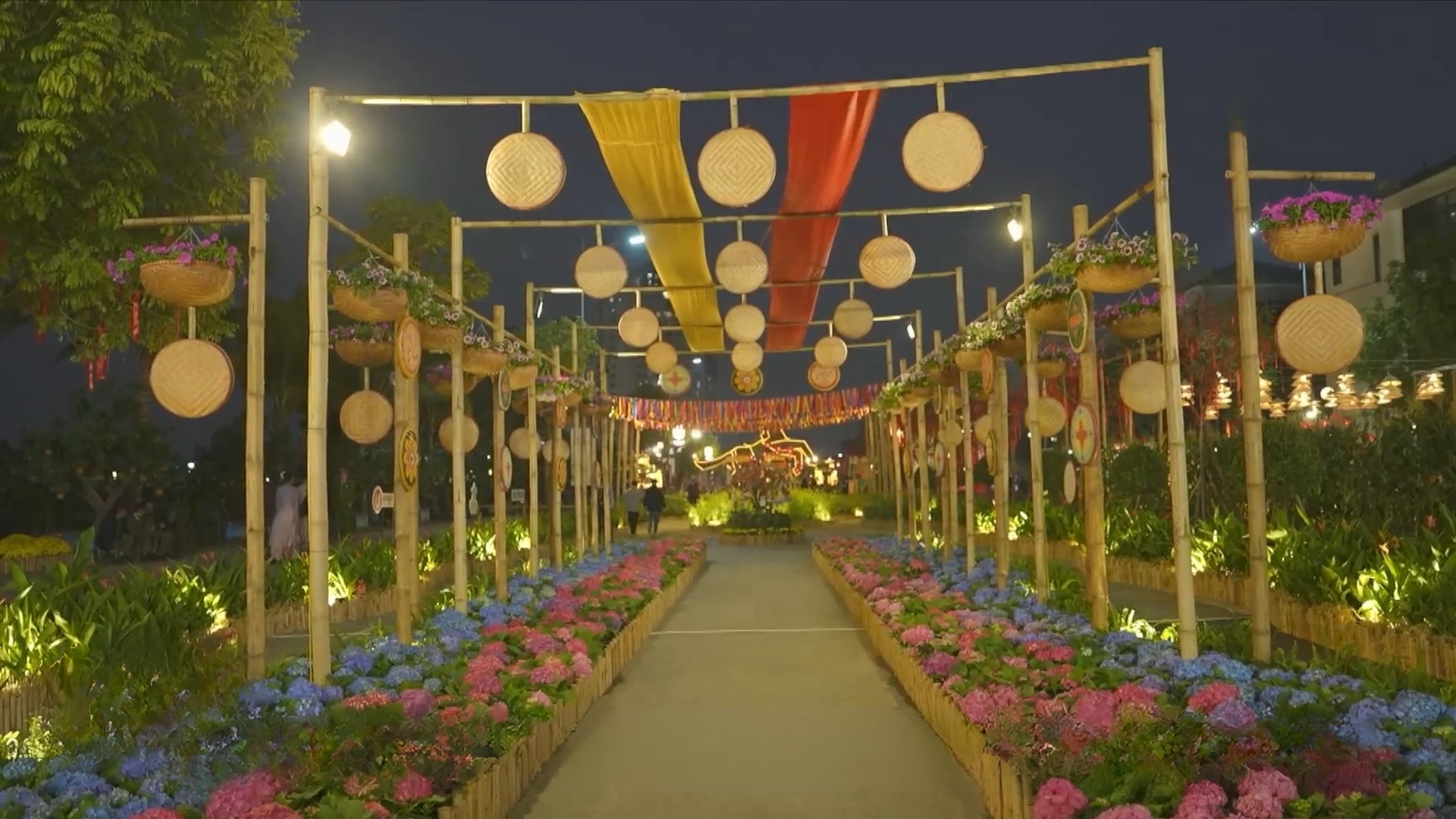 Khai mạc đường hoa 'Home Hanoi Xuân 2026'