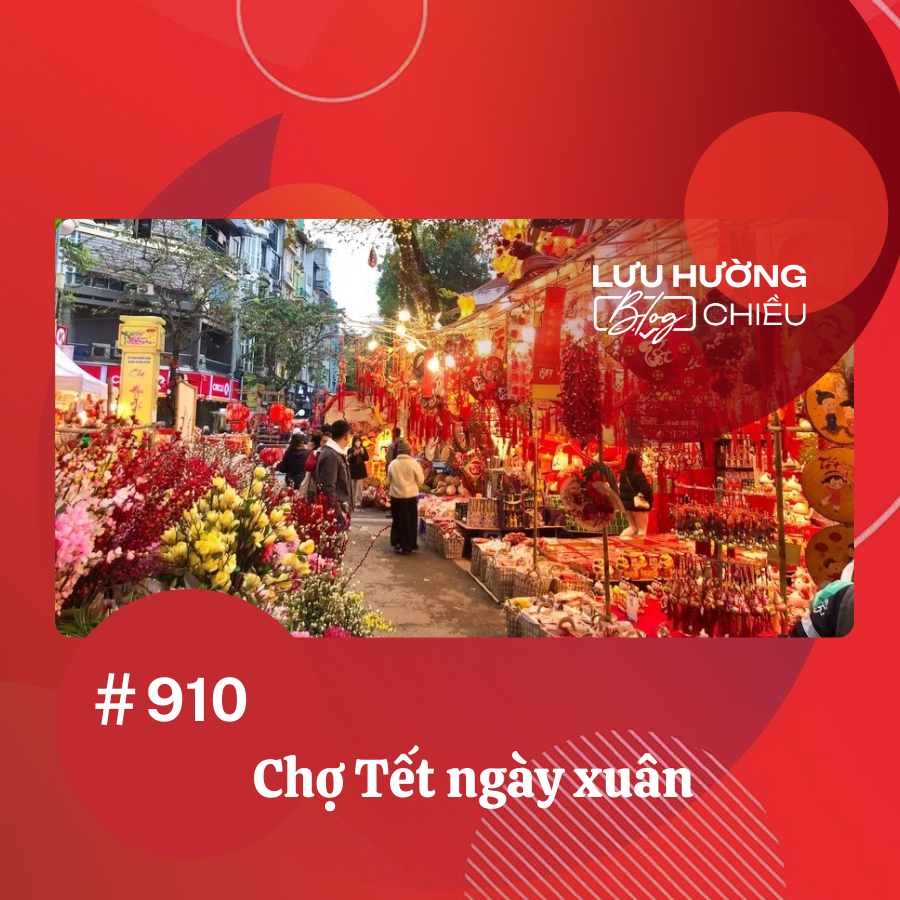 Chợ Tết ngày xuân