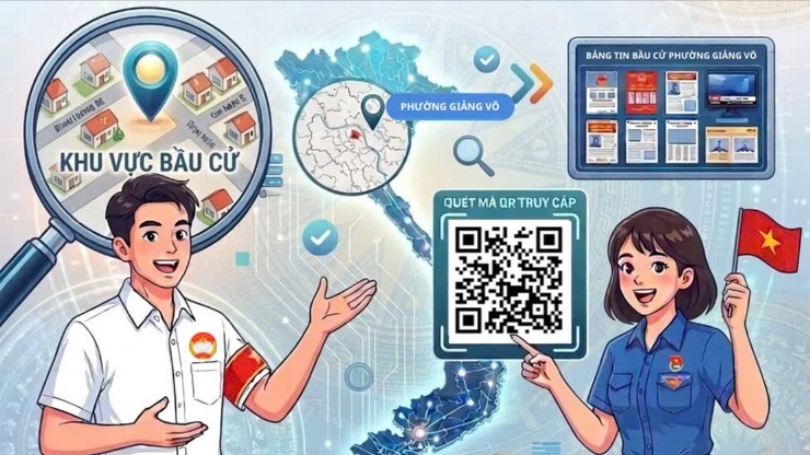 Nhiều hình thức tuyên truyền về cuộc bầu cử