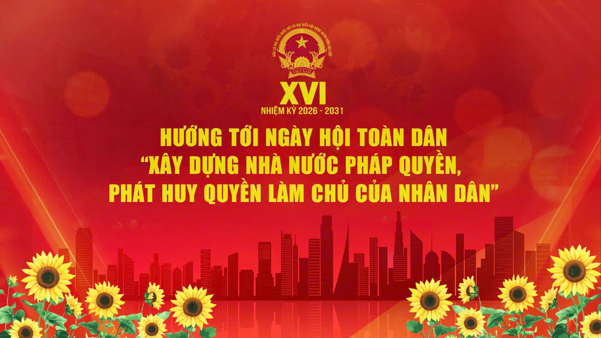 Chương trình Thời sự đặc biệt: Hướng tới ngày hội toàn dân