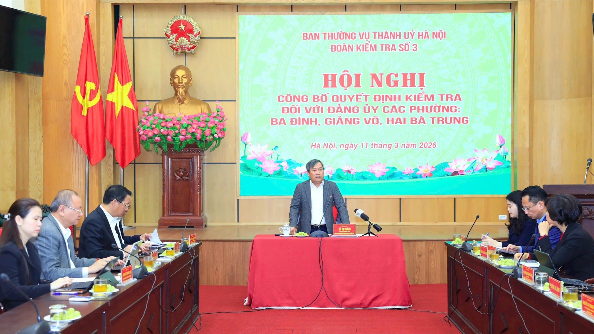 Tăng cường kiểm tra trách nhiệm cấp ủy, người đứng đầu cơ sở