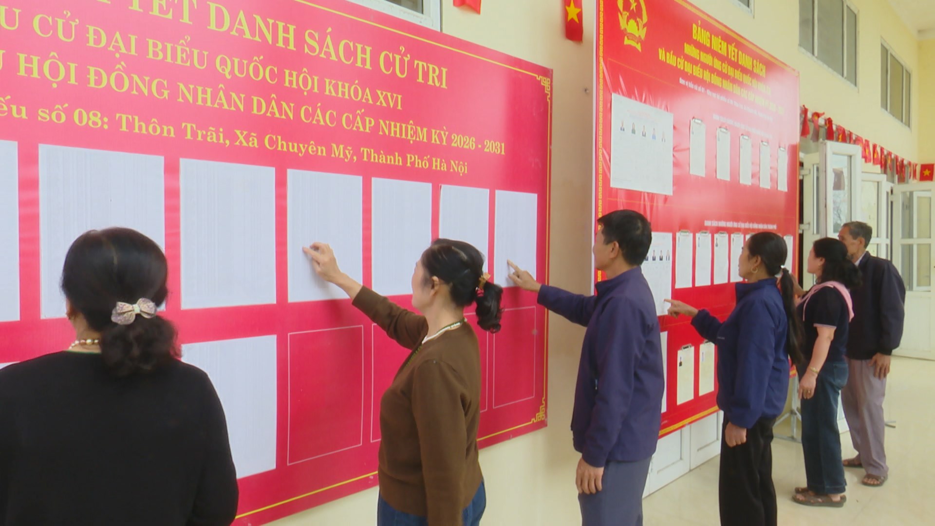 Xã Chuyên Mỹ sẵn sàng cho ngày hội non sông