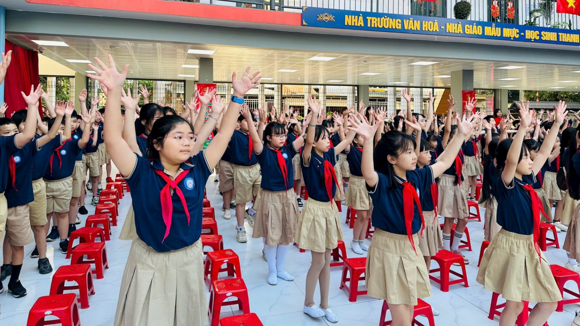 Sôi nổi ngày hội 'Thiếu nhi vui khỏe - Tiến bước lên Đoàn'