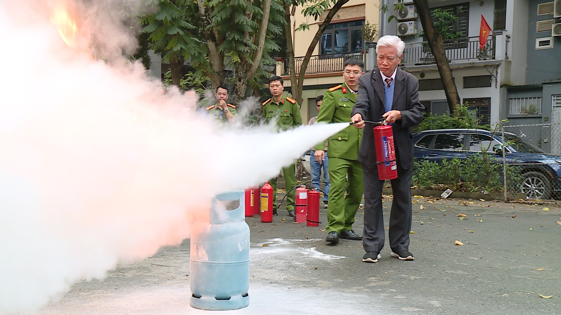 Phường Kiến Hưng đảm bảo an toàn hoạt động bầu cử