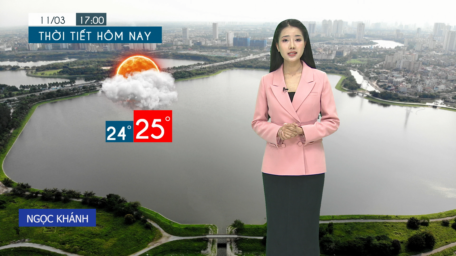 Dự báo thời tiết tối | 11/03/2026