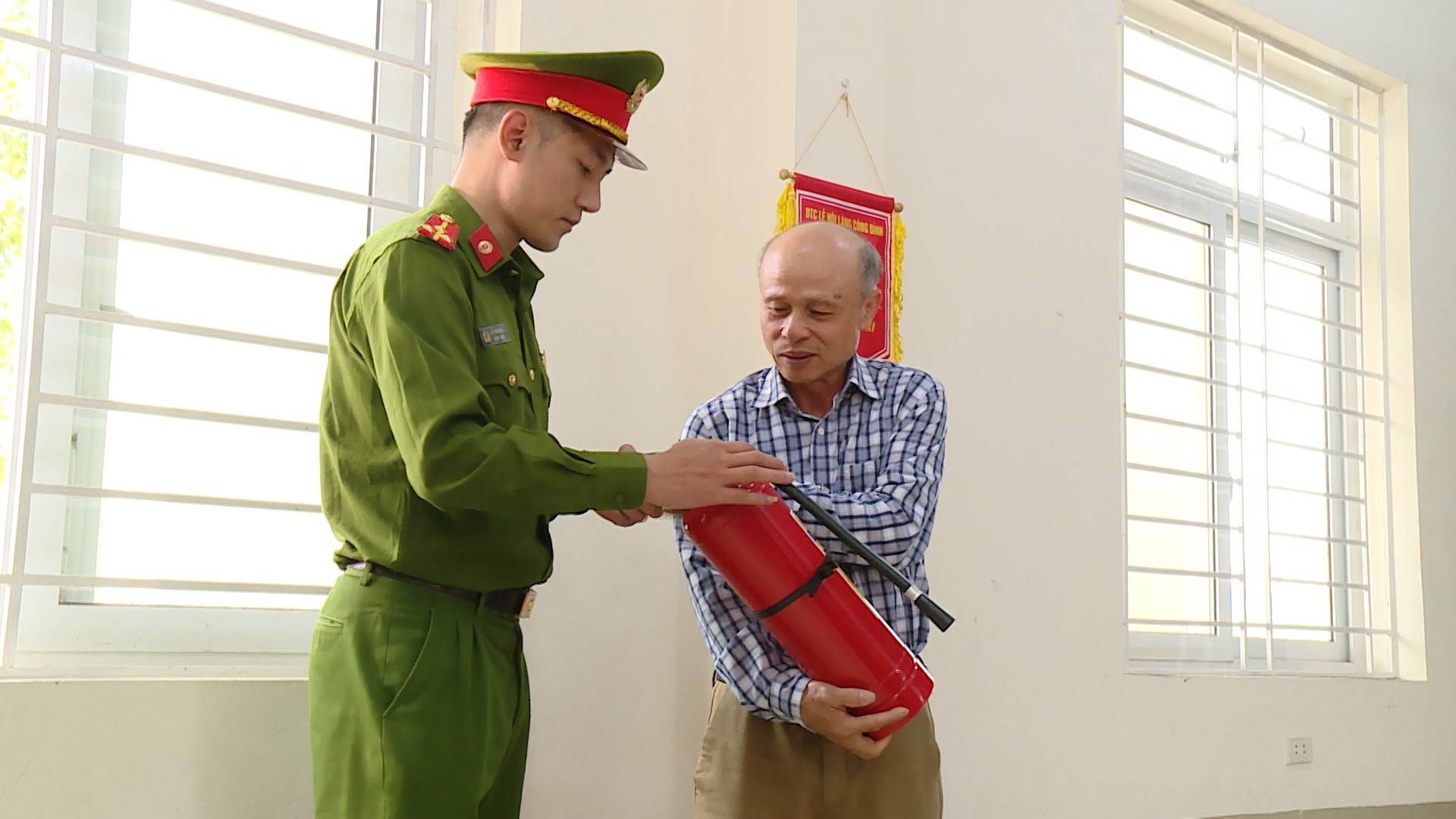 Bảo đảm an toàn PCCC tại các điểm bầu cử