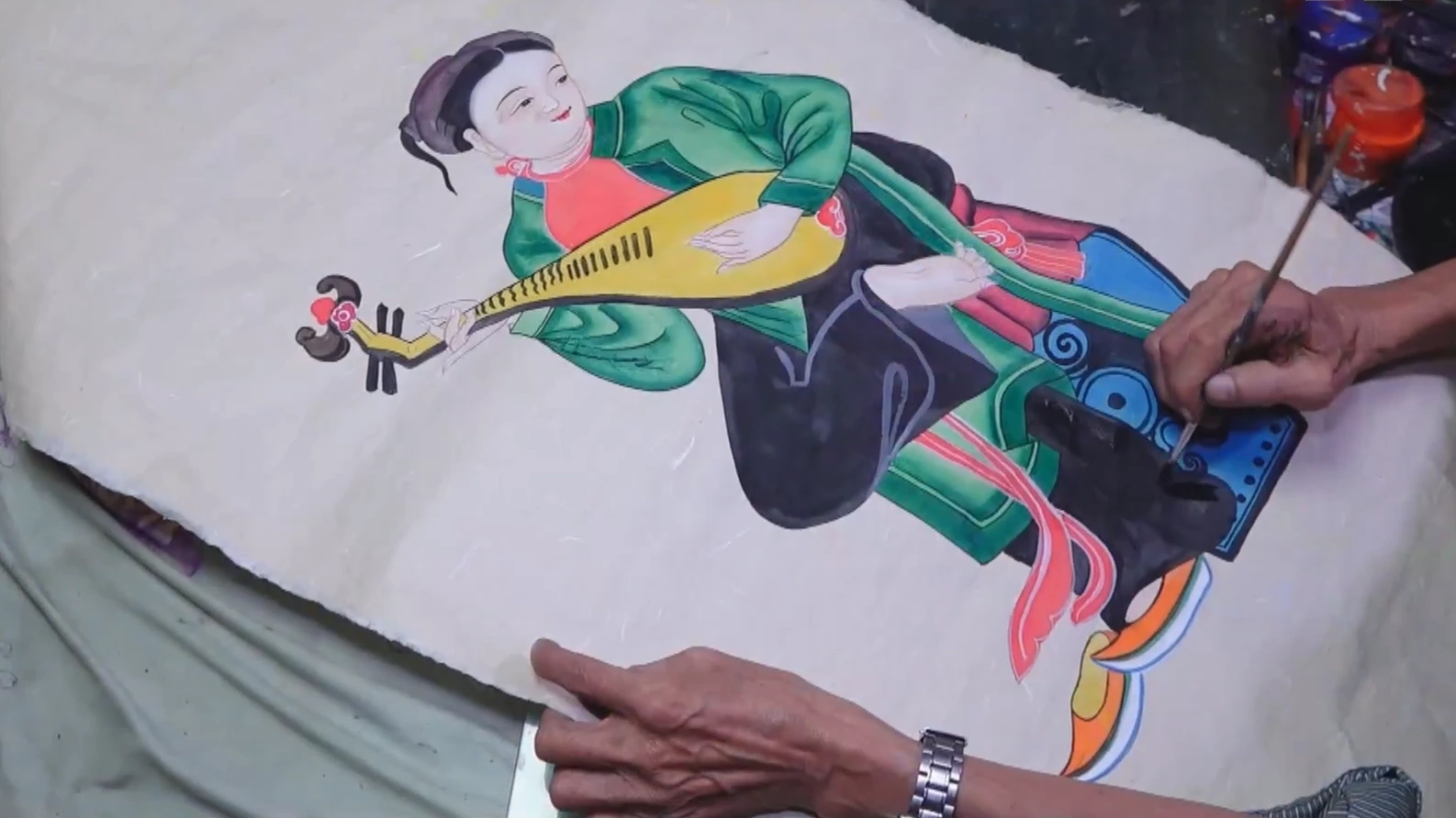 Hồi sinh dòng tranh dân gian